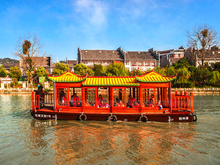 江西琴江10米画舫游船