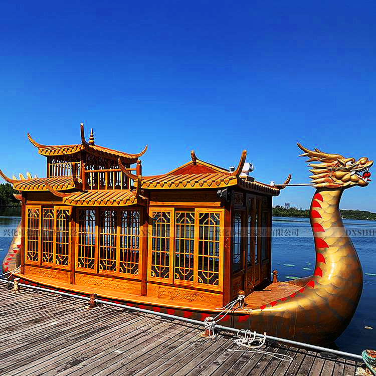 河北唐山8米画舫龙船