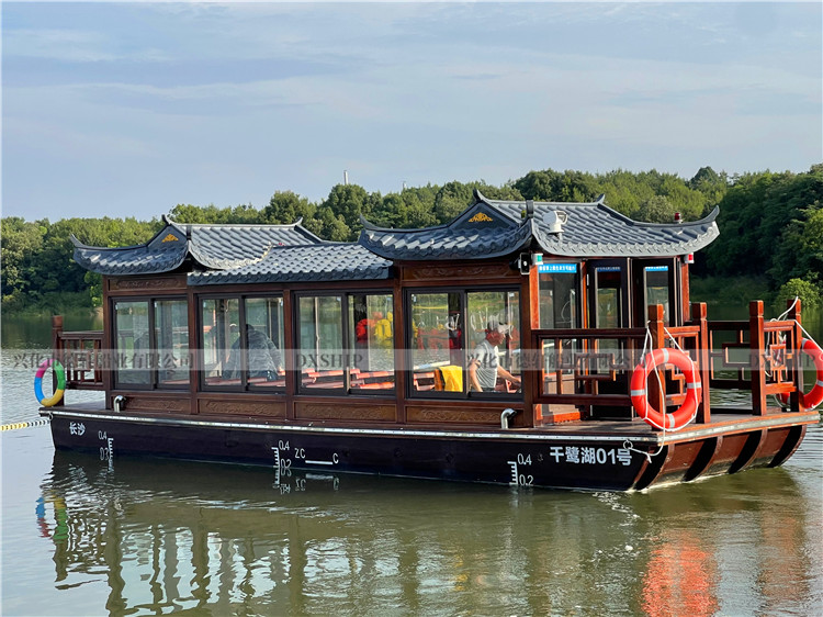 湖南长沙9米画舫游船